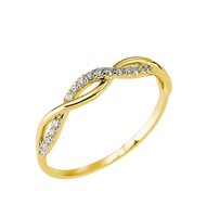 Anello Donna in Oro giallo Diamante AN-4032-16